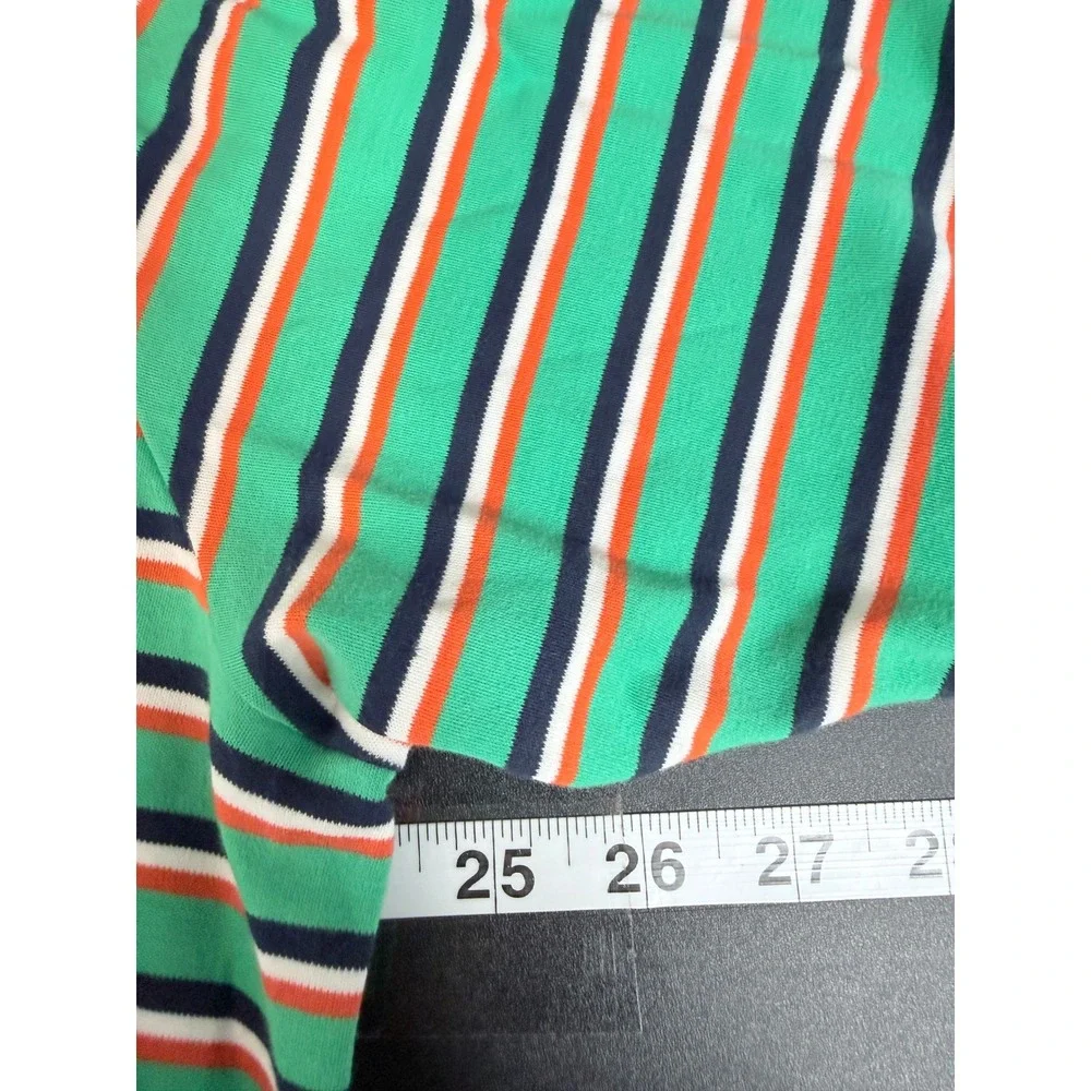 Polo Ralph Lauren Mens 2XLT Tall Multi Pony‎ Green Striped Soft Polo Shirt Golf